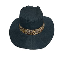 Load image into Gallery viewer, Boho Denim Sun Hat