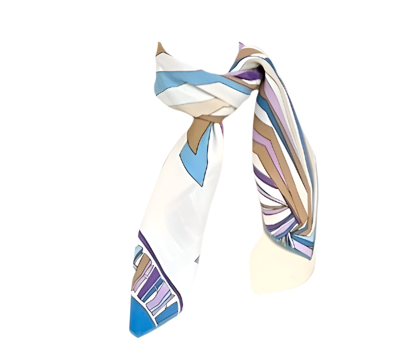 Abstract Purple Scarf