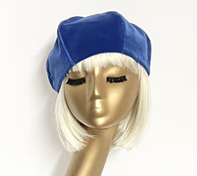 Load image into Gallery viewer, Royal Blue Velveteen Beret