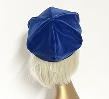 Load image into Gallery viewer, Royal Blue Velveteen Beret