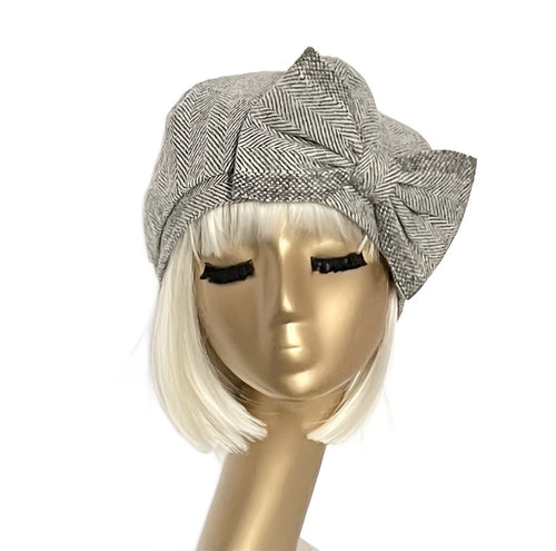 Beret Hat Bow