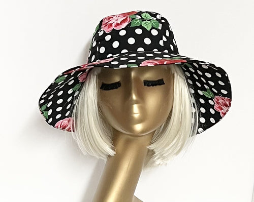 Polka Dot Sun Hat
