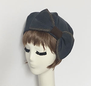 Beret Hat Bow