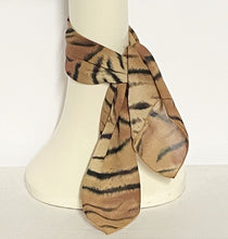 Load image into Gallery viewer, Cheetah Chiffon Scarf