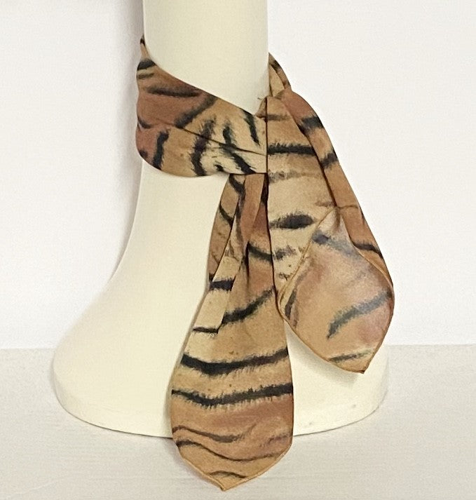 Cheetah Chiffon Scarf
