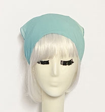 Load image into Gallery viewer, Aqua Chiffon Scarf