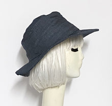 Load image into Gallery viewer, Denim Fedora Hat