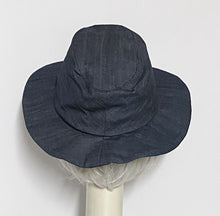 Load image into Gallery viewer, Denim Fedora Hat