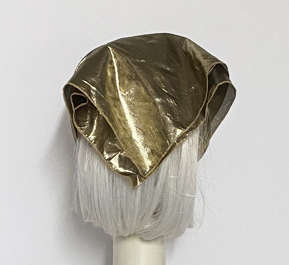 Gold Lame Neck Scarf