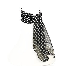Load image into Gallery viewer, Polka Dot Silk Scarf