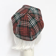 Load image into Gallery viewer, Tartan Plaid Beret Hat