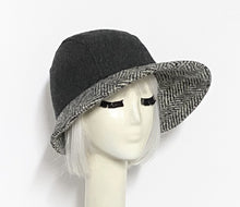 Load image into Gallery viewer, Asymmetrical Cloche Hat