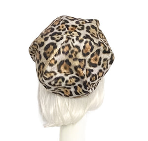 Leopard Beret Hat