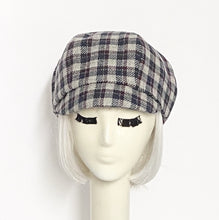 Load image into Gallery viewer, Plaid Newsboy Cap