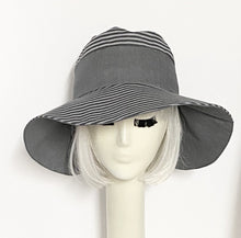 Load image into Gallery viewer, Striped Wide Brim Hat