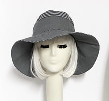 Load image into Gallery viewer, Striped Wide Brim Hat