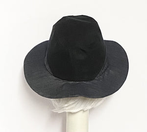 Denim Fedora Hat