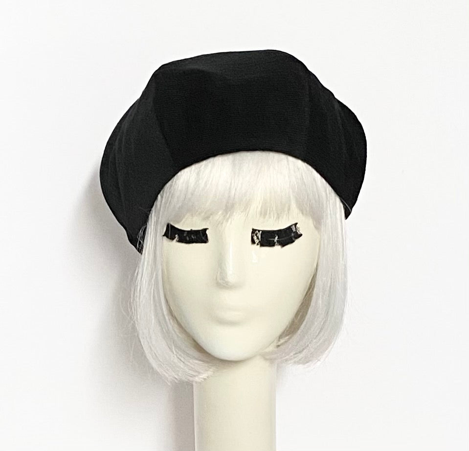 Black Beret Hat