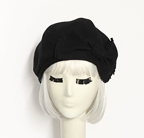 Beret Hat Bow