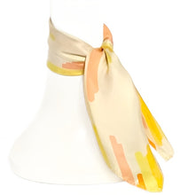 Load image into Gallery viewer, Yellow Abstract Scarf