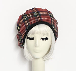 Tartan Plaid Beret