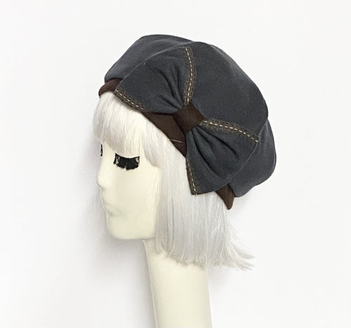 Beret Hat Bow