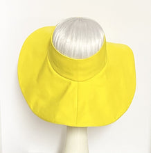 Load image into Gallery viewer, Yellow Sun Visor Hat