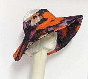 Floral Sun Visor Hat