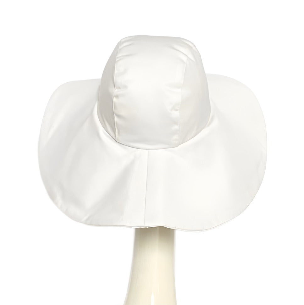 White Cotton Sun Hat