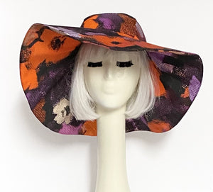 Artistic Floral Sun Hat