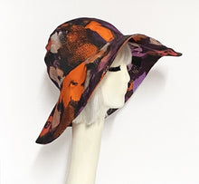 Load image into Gallery viewer, Wide Brim Floral Hat