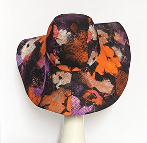 Artistic Floral Sun Hat