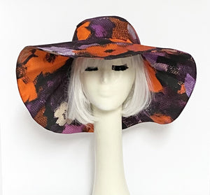 Artistic Floral Sun Hat