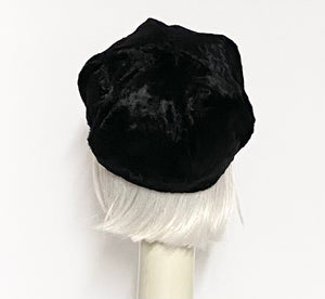 Faux Fur Beret Hat